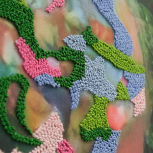 Detail of Laurie and Penny in the Field, 2023