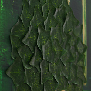 Detail of Indoor Swimming Pool (Green Dress), 2023