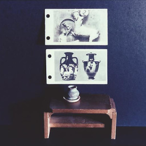 Greek Vase/ Pot/ Table