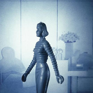 Pale Blue Living Room