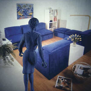 Blue Living Room