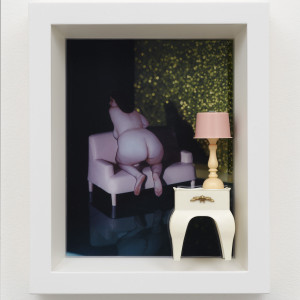 Color Pictures/Deep Photos (Pink Chair/Pink Lamp), 2022