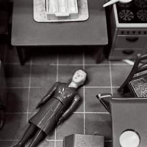 Untitled (Lying on Kitchen Floor)