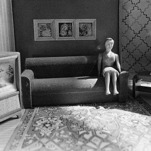 Woman Listening to Radio