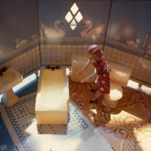 New Bathroom/ Aerial View/ Sunlight