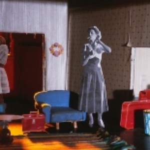 Study for Long House (Red Suitcase)