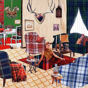 The Instant Decorator (Plaid Living Room)