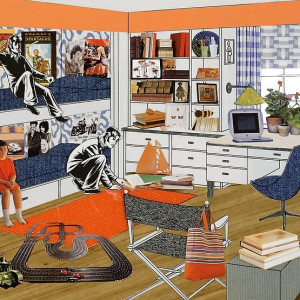 The Instant Decorator (Blue Denim Room)