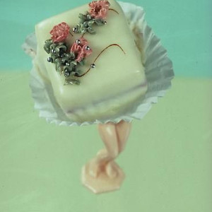 Four Petit-Fours (Study for Walking Cake) Yellow